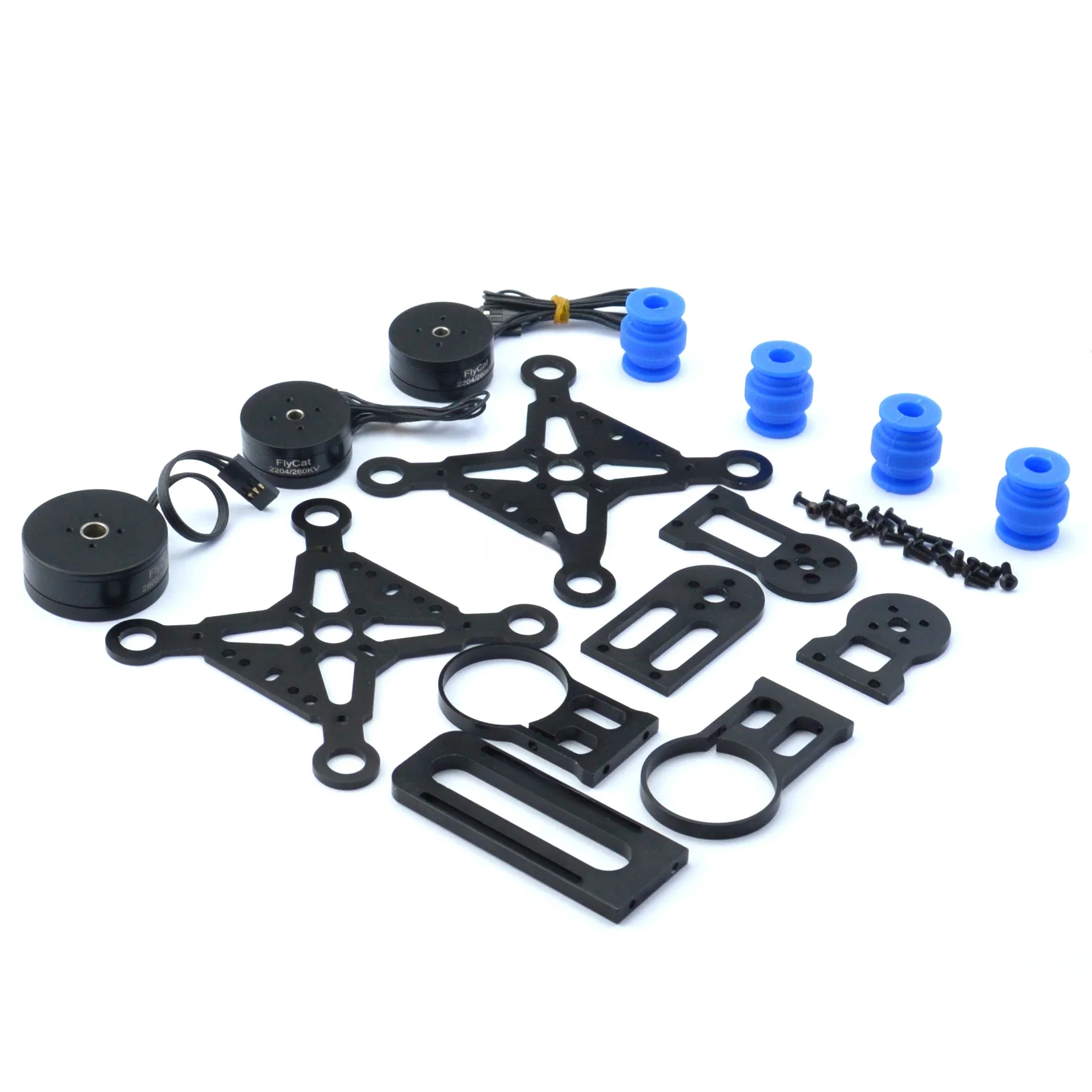 3 Axis Borstelloze Gimbal Fpv Frame 2204 2805 Motoren Voor Walkera Qr X350 Gopro Hero 3 4 - afbeelding 2