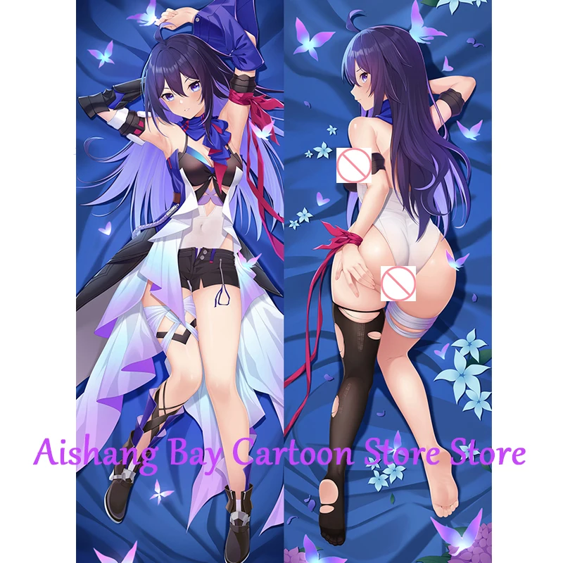 

Anime Dakimakura Pillow Seele Vollerei 2-Side Print Pillowcase Hugging Body Cushion Cover Otaku Waifu