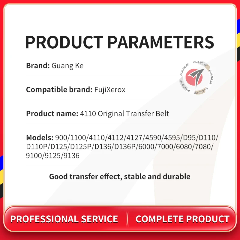 064E92090 IBT Correia De Transferência Original para Xerox 4110 4112 4595 900 1100 D95 D110 D125 136 6000 7000 6080 7080 9100 Transferência-Cinto