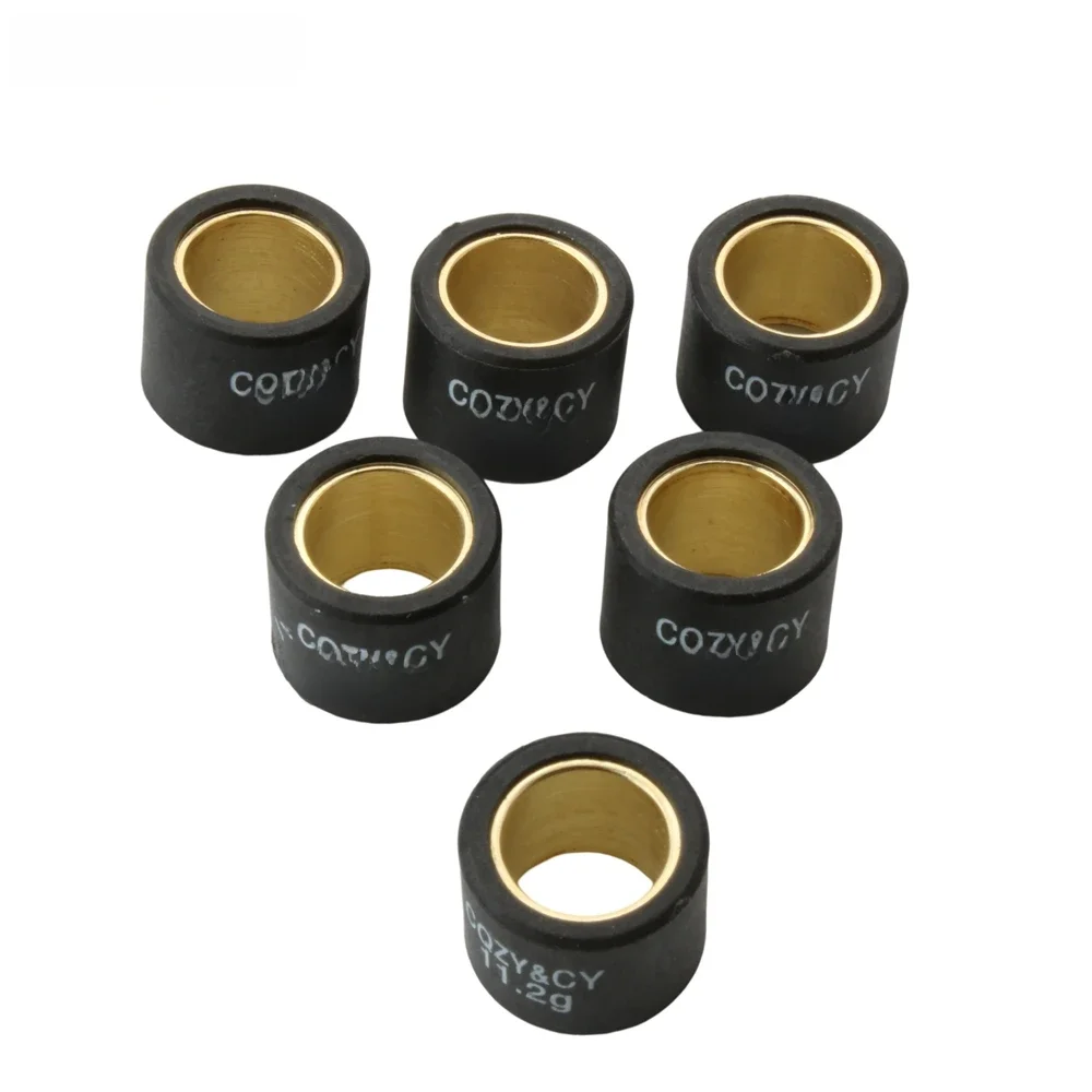Poids de rouleau de variateur 21x17mm, 10.3g, 11.2g, 13.8g, pour Piaggio lesté ly125 Carnaby régule 3 X7 X10 Evo 125cc Scooter 4T