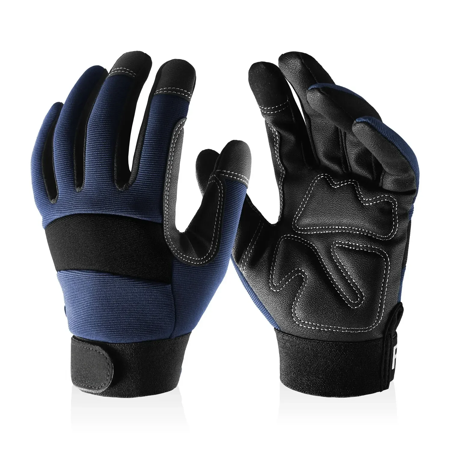 1 paire de gants de travail haute déxtérité pour hommes et femmes – Compatible avec écran tactile, excellente adhérence pour une utilisation polyvalente