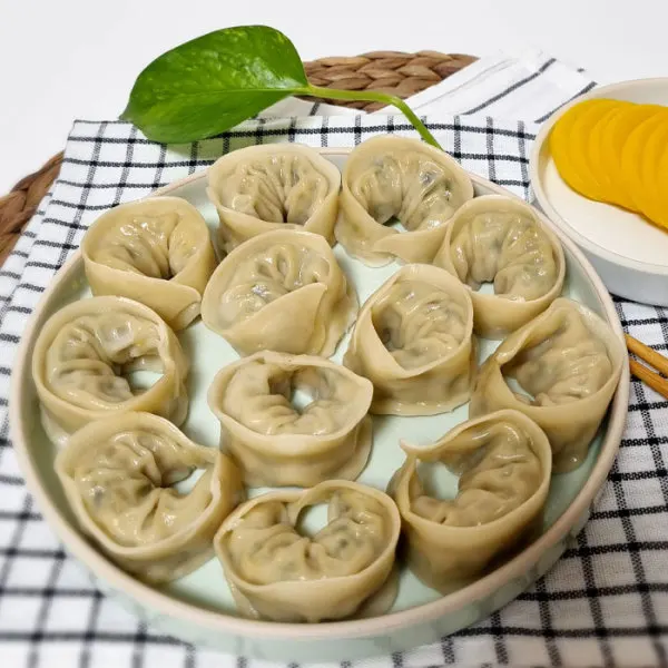 1 1,4 kg Mandu-Fleisch-Hand knödel mit köstlicheren Knödeln