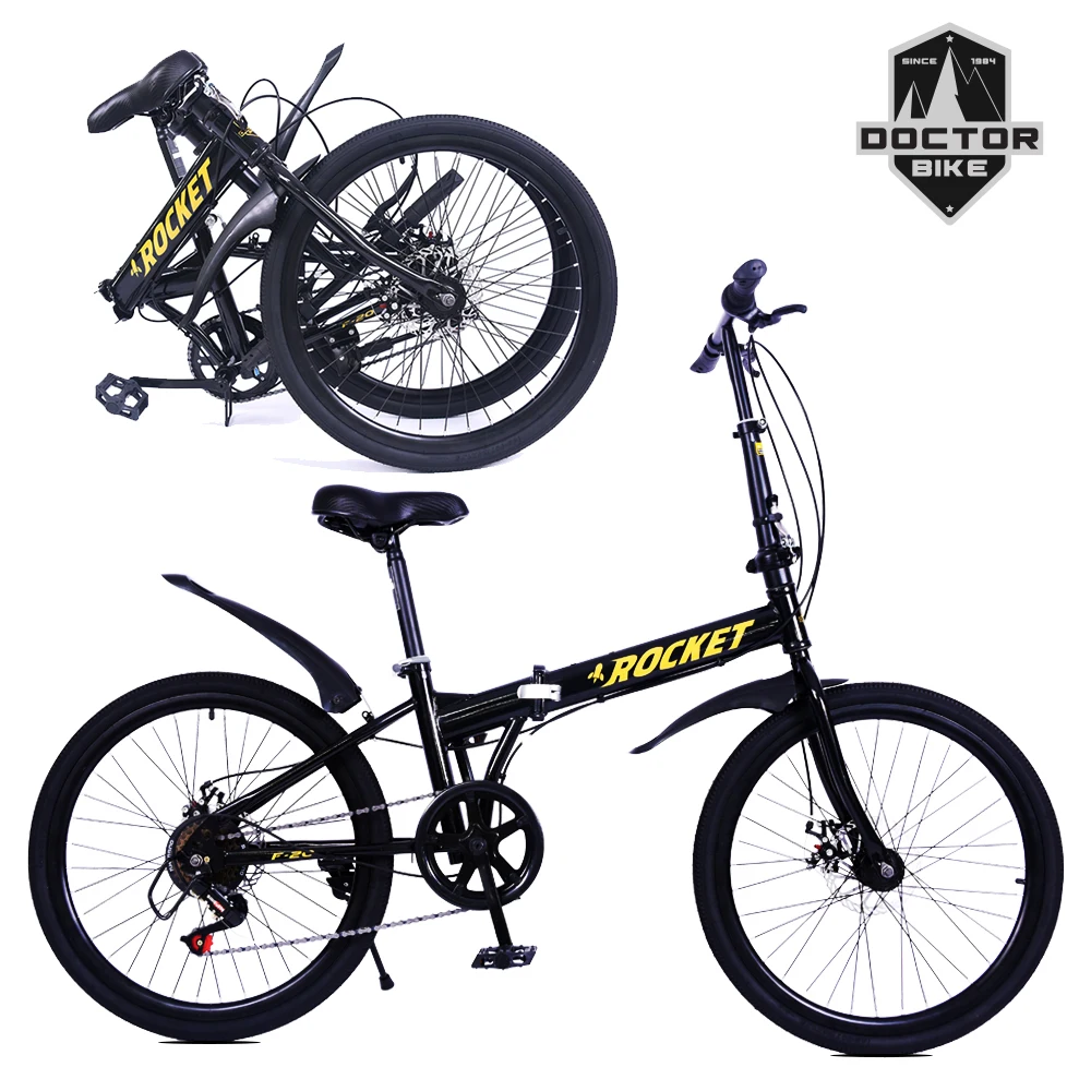 دراجة قابلة للطي من د. بيلو ، إطار صلب صغير ، 20 "6-tt ، من من #3