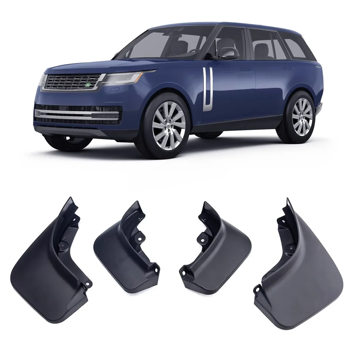 Mud Flaps Front & Rear Mudguard For 2023 2024 2025 Land Range Rover L460 Splash Guards Fender Wheel Protector Car Accessories