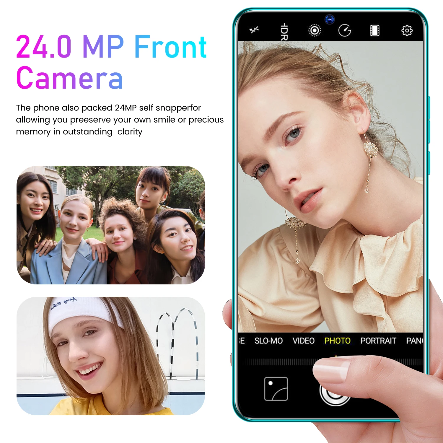 2025 New XS16 Pro 6.5inch HD Global Edition Original Smart Dual Card 5200mAh Battery Facial Recognition Function