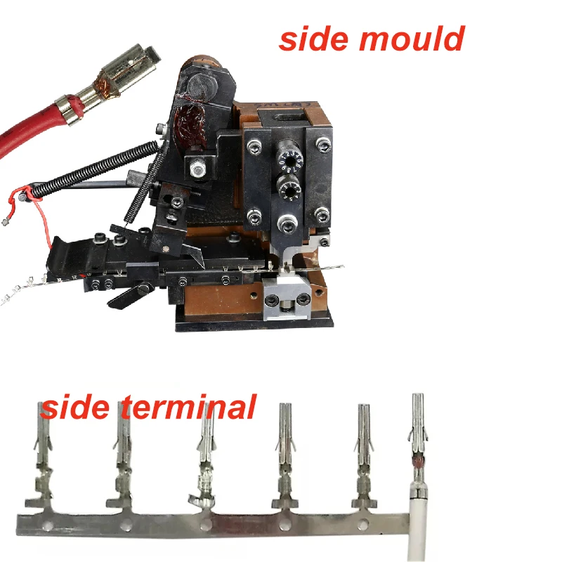 Terminal Crimping Applicator(Side Feed Mould &  End Feed Mould & Single Mould ) Process Applicator Crimping Tooling