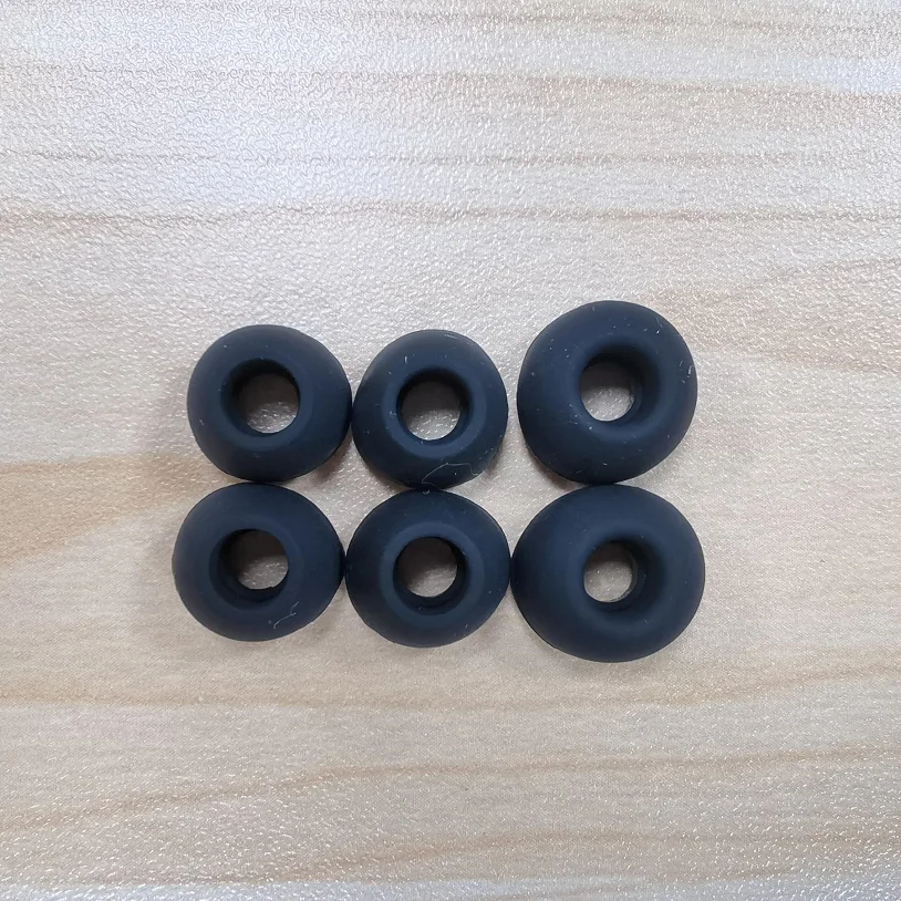 سماعات أذن من KZ مزودة بـ 3 أزواج (6 قطعة) مقاس L M S سماعات أذن مزودة بمراقب من السيليكون ملحقات سماعات أذن KZ ASF ZS10 Pro EDX سماعات أذن IEM