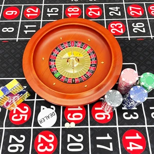 Double Sided Felt Poker Table Mat, Roulette and Blackjack Pano, Layout, 120x58 cm 6 Main Sales Poker Table Fabric - №5