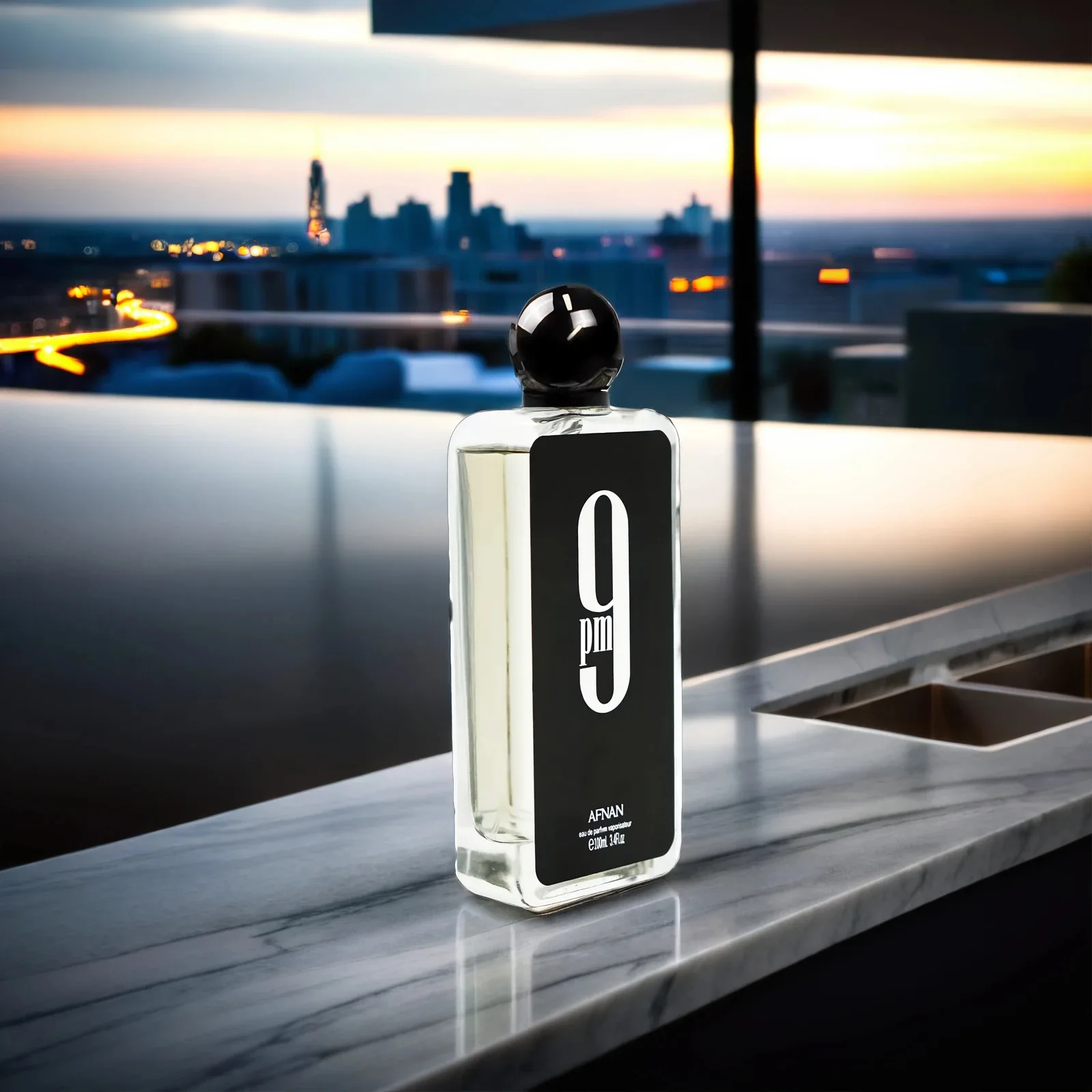 9PM Men's Eau De Parfum Spray, 3.4 Oz Durable Perfume For Men And Women Long-Lasting Scent Perfect Christmas Eve Halloween Gift