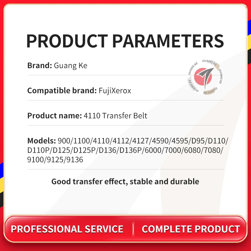 Nuovo IBT Cinghia di Trasferimento Compatibile per Xerox D95 D110 4110 4112 4595 900 1100 D125 136 6000 7000 6080 7080 9100 9125 9136