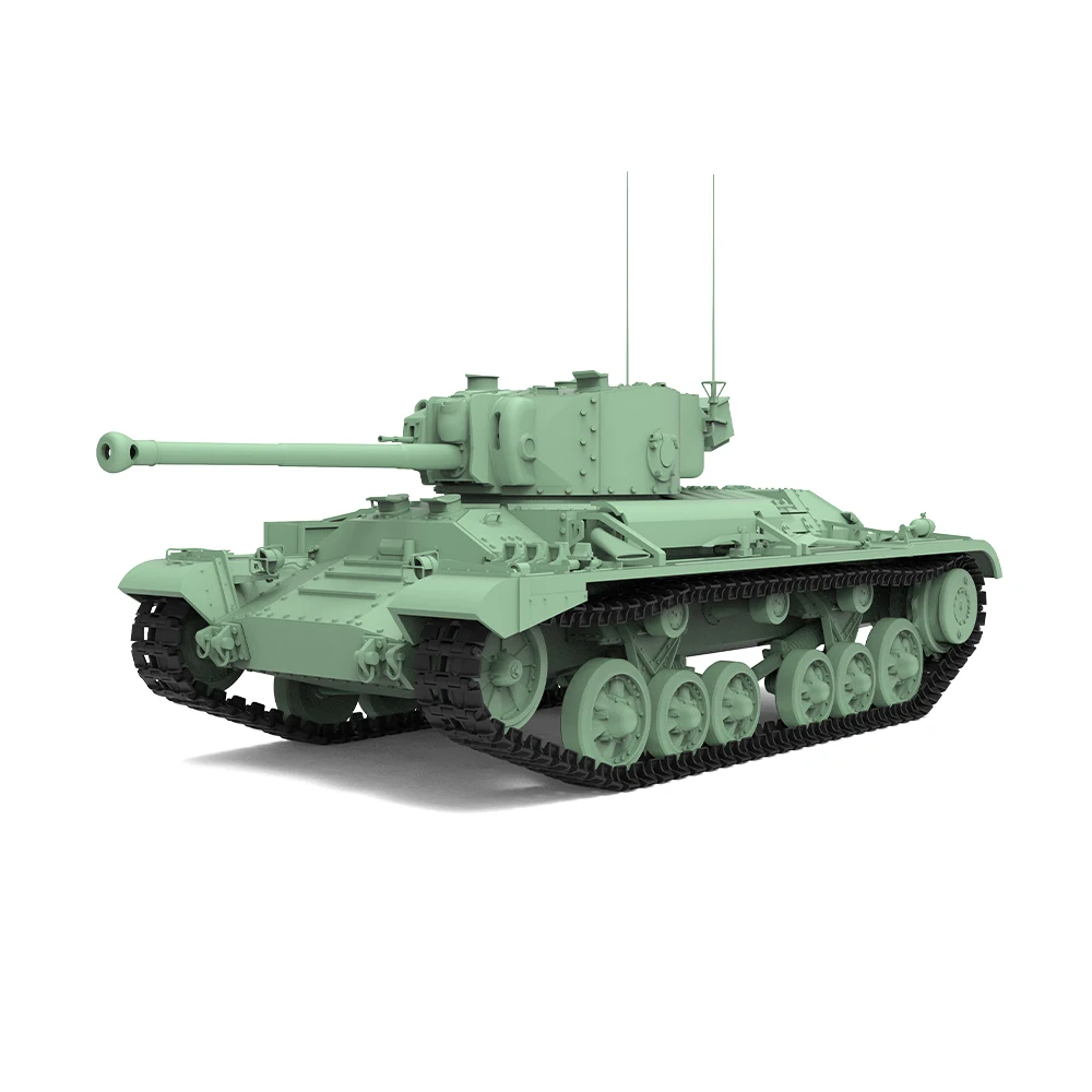 SSMODEL SS557 1/72 1/35, 1/48 25 мм, комплект военной модели, британский пехотный танк Valentine.XI Mk.III, миниатюрная статическая модель