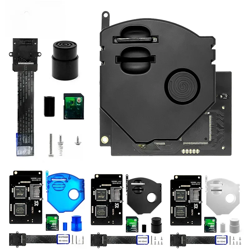 Nieuwe GDEMU V5.20.5 Optische Drive Emulatie Board en Remote Card Mount Kit voor DC Console Voor SEGA Dreamcast GDU DC VA1 Board - afbeelding 2