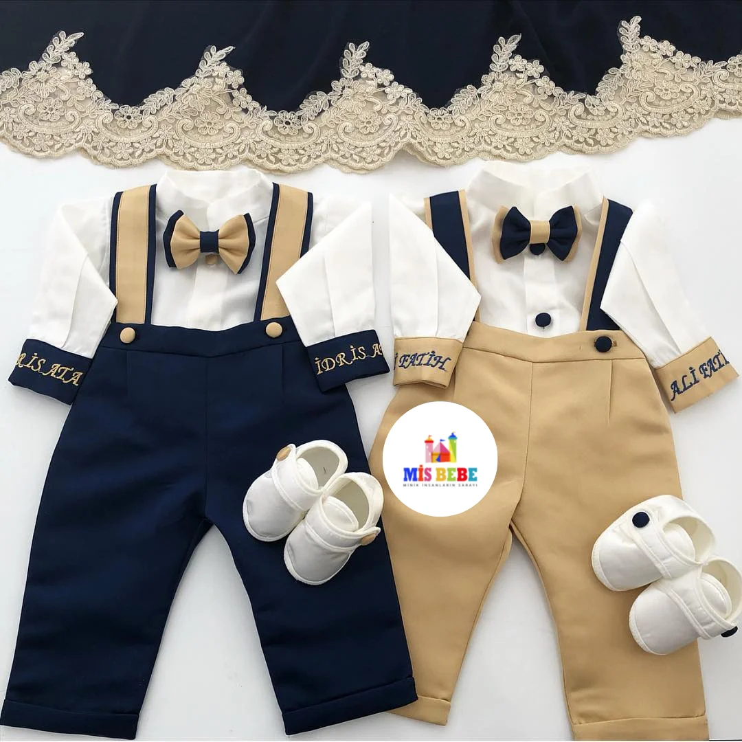 4-piece set boy baby clothing personalized clothing custom baby clothes Winter Spring