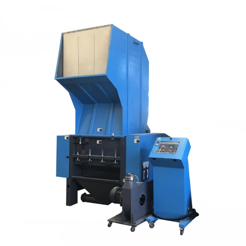 Pet Bottle Crusher Machine Crusher Shell Wood Crusher Plastic Recycling Machinery Defective Plastic Products Extruding Machines