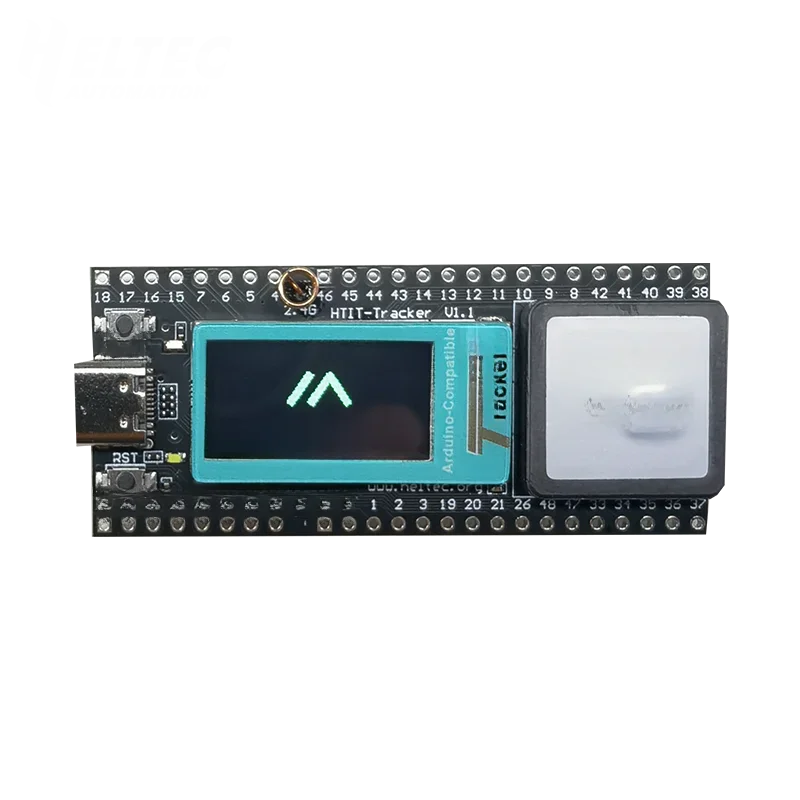 AliExpress Heltec Automation Heltec Wireless Tracker  Meshtastic Network Asset Wi-Fi Bluetooth GPS  ESP32 LoRa  for vehicle bike kids Pet Car fitness