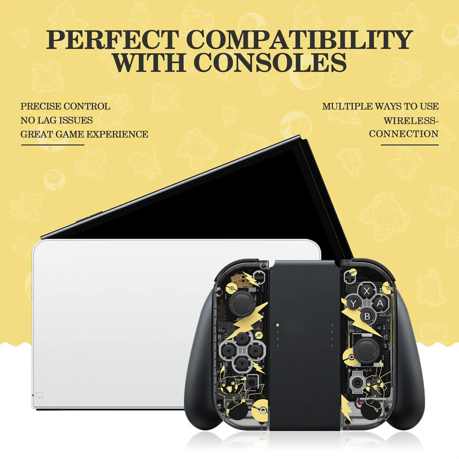 Joy Con Wireless Gamepad Joystick Controller Switch Joy Con Dual Vibration Screen Shot Motion Controller