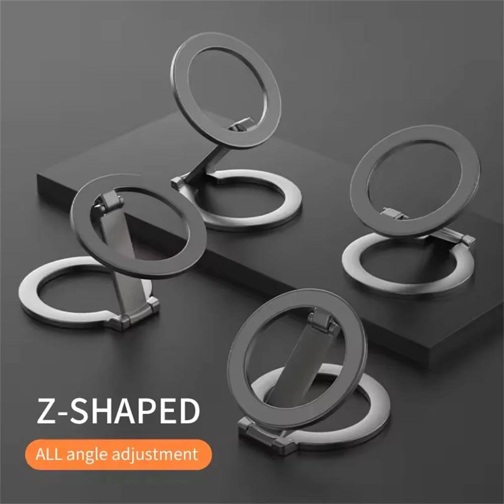 VBNBV 2025 Magsafe 체육관 러닝 머신을위한 새로운 접이식 전화 홀더 스마트 폰용 범용 접이식 자동차 홀더 마그네틱 스탠드