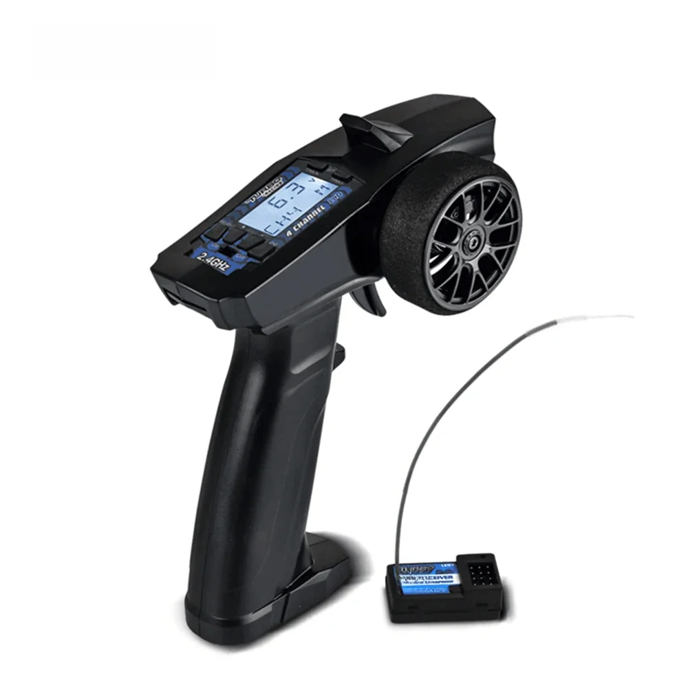 P32 Turbo Racing 91803G-C 2.4G 4CH VT système écran LCD émetteur Radio télécommande avec récepteur pour bateau de voiture RC