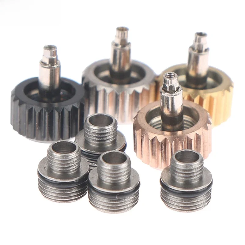 Couronnes de montre étanches pour Rolex, remplacement de montre, outils de réparation assortis, haute qualité, 7mm, 5.3mm, 6mm, 7mm