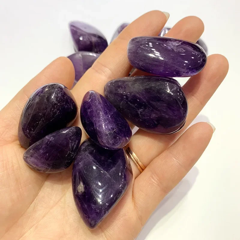 AliExpress STONE BROTHERS 100g BIG Natural Amethyst Stone Amethystine Gravel Rock Crystal Quartz Raw Gemstone Mineral Specimen Fish Tank Garden Decoration