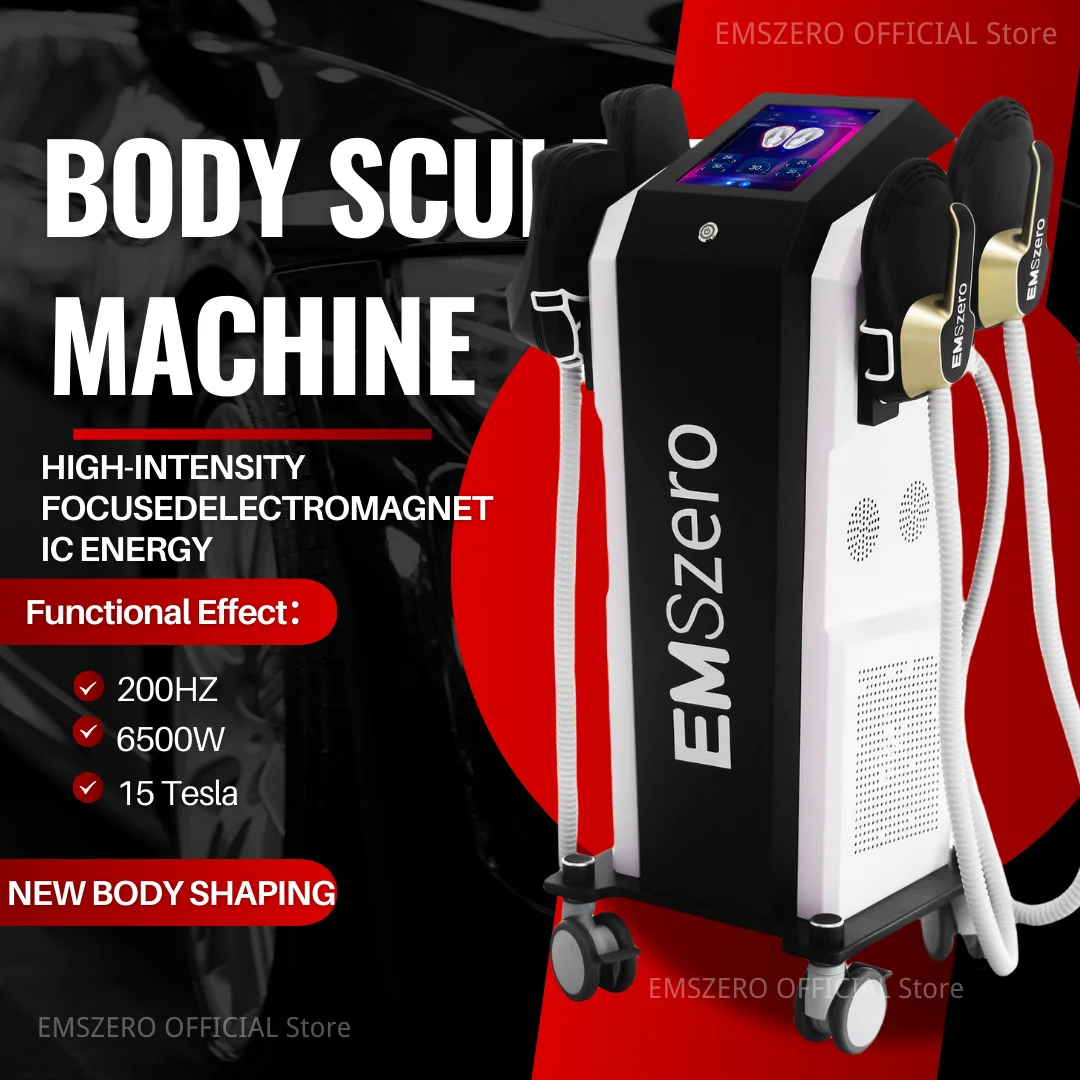 

EMS Body Sculpting NEO Machine RF Fat Muscle Stimulation Abdominal Burning Slimming Shaping Pelvic EMSzero Salon 2025