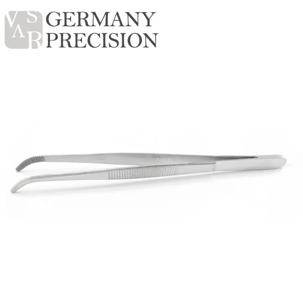 GERMANY PRECISION Medical Hospital surgical tweezers curved