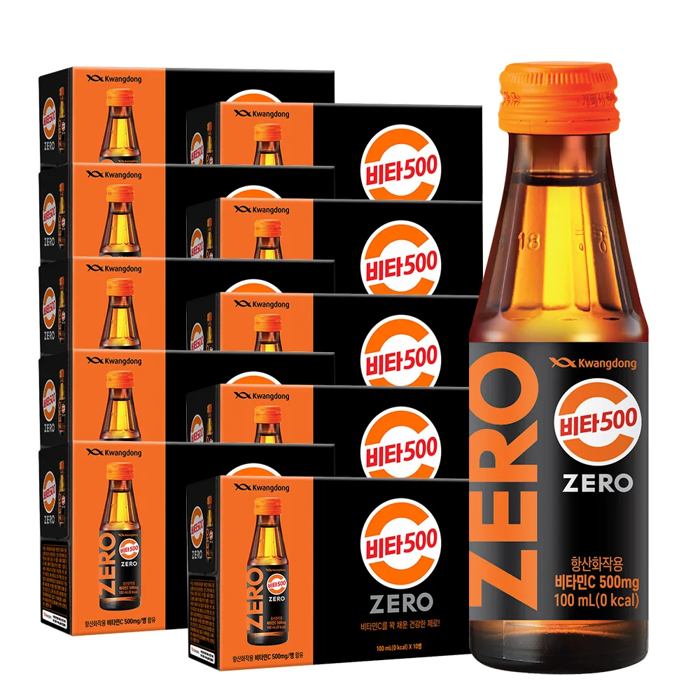 kwangdong Vita 500 ZERO 100 ml x 100 botellas/envío directo kwangdong