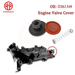 Für Peugeot 206 207 1007/Citroen C2 C3 1,4 HDI 0361.N4 Auto Motor PCV Ventil Abdeckung Reparatur Kit Mit membran 9645371180 , 964669868