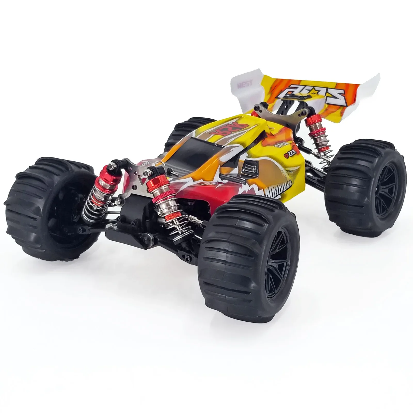 Roues de pneus de sable de neige pour Wltoys, 4 pièces 144001 124018 124016 124017 144010 124019 Voiture tout-terrain H16P H16E 1/14 1/16 1/18 RC