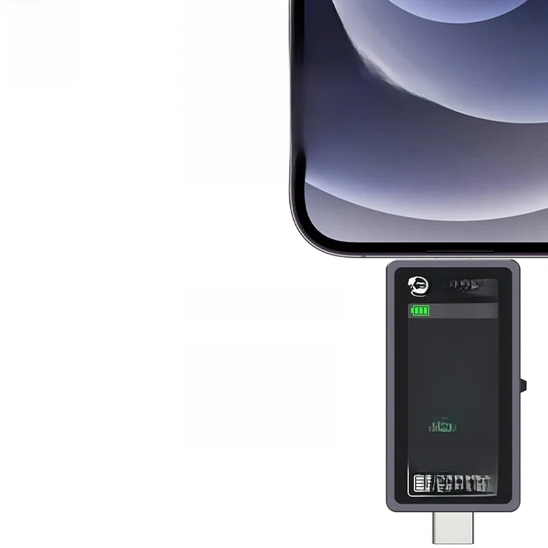 Mechanik T-824 Nie wymaga demontażu Detektor włożenia ogona telefonu komórkowego Cyfrowy wyświetlacz Kontrola aktualnej mocy Niezależny tester pinów Dla telefonów iPhone/iPad/z systemem Android Interfejs Lightning typu — zdjęcie 2