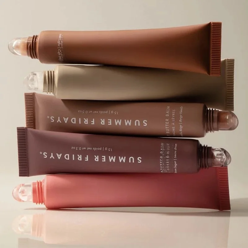Zomervrijdagen Lippenbalsem Hydraterende Spiegel Lipgloss Lip Vanille Roze Suiker Koffie Taart Geur Lippenstift Transparante Olie Make-up - afbeelding 2