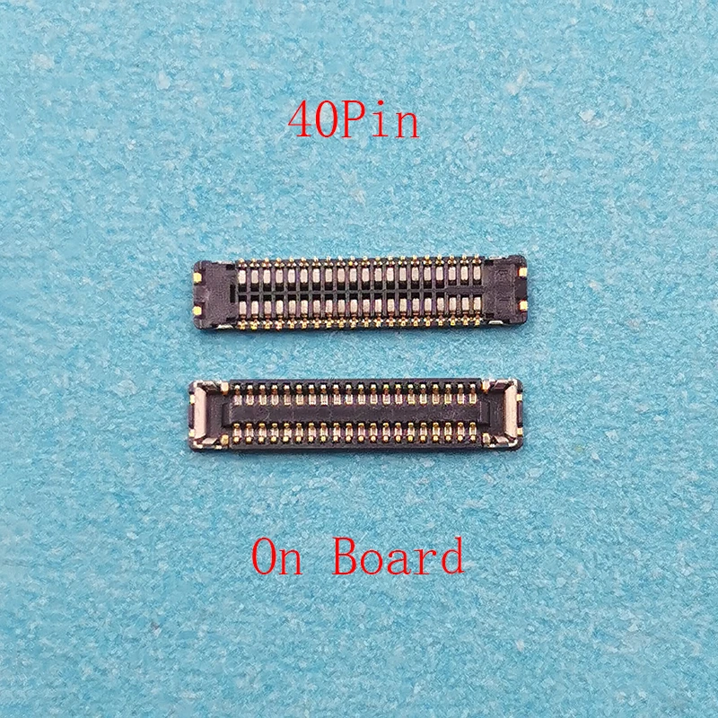 5Pcs 40pin LCD Display FPC Connector On Board For Huawei P30/P30 PRO/Mate 20x/P Smart 2018/Y9 2018 Honor 30 Screen Flex Port