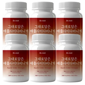 닥터루트 그대로담은 애플사이다비니거 500mg 90정 사과초모식초 