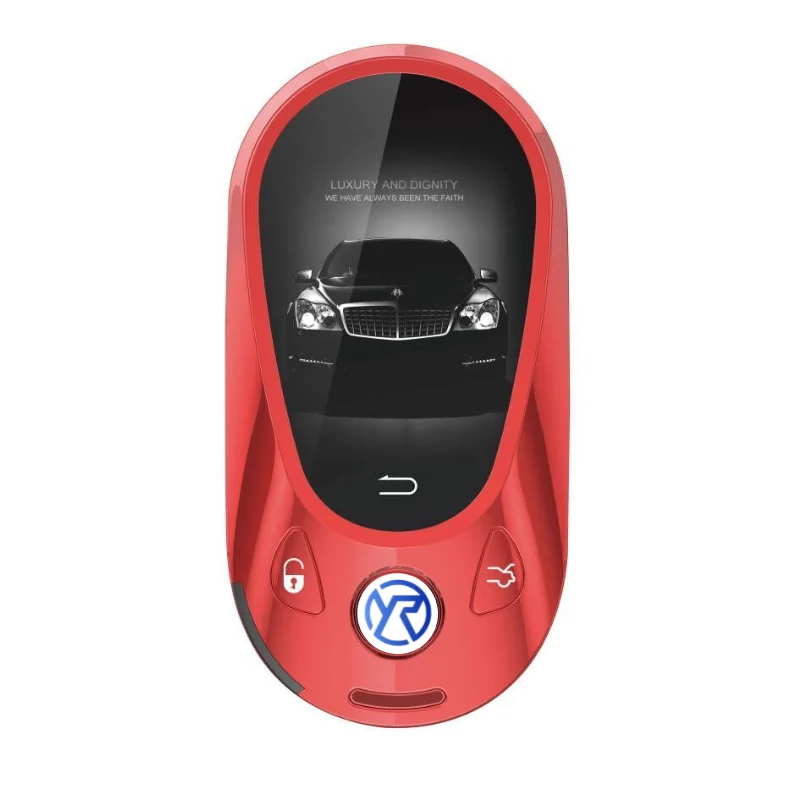 Universal LCD Smart Car Key Suitable for All Keyless Start Cars HD Screen Multiple Colors Add Keyless Entry Function