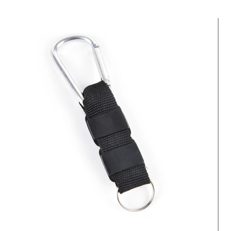 New High Quality Compass Climbing Mini Carabiner Keychain Compass Thermometer Hanger Key Ring Adventure Outdoor Survival Compass