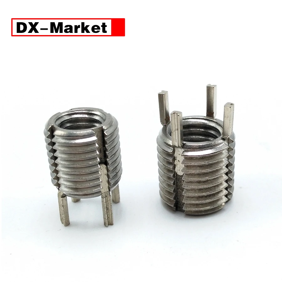 M2 Key Locking Threaded Inserts ,M2*0.4p-M4*0.7p Standard Series Screw Thread Insert ,G001