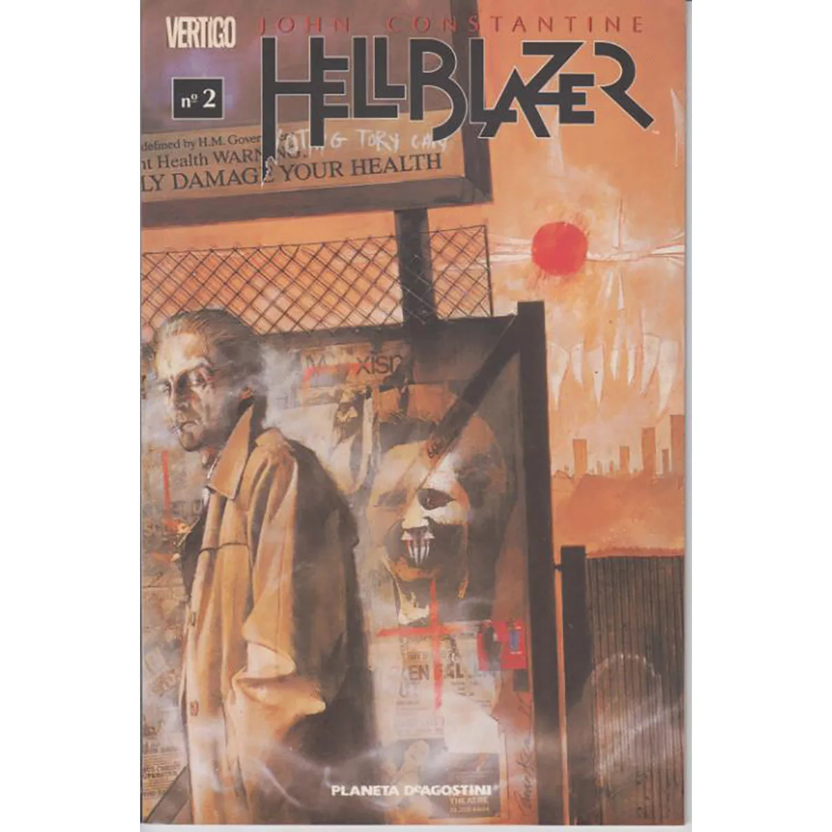 HELLBLAZER N ° 2, DC COMICS, ED. Planet, 2005, ED. Spanish, COMIC BOOK in Spanish, COMIC, author JAIME DELANO, VERTIGO