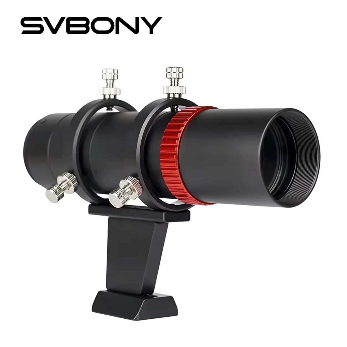 

SVBONY SV165 Mini 40mm f/4 Guide Scope 1.25”&T2 for Deep Sky Photography, 6-piont Guide Scope Rings, Aluminum Alloy CNC Machined