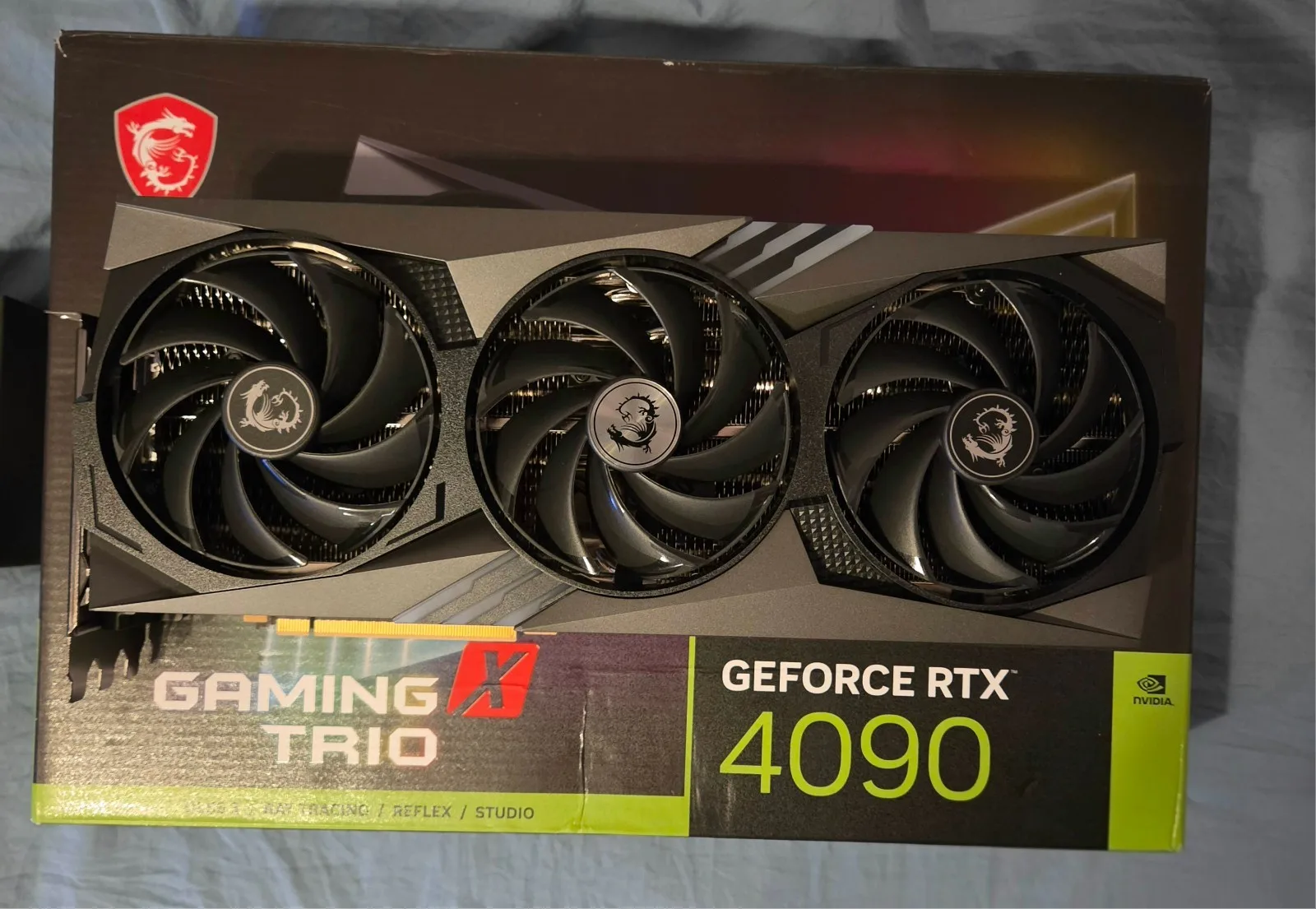 A. HOT SELLING BUY 2 GET 1 FREE  MSI GeForce RTX 4090 GAMING X TRIO 24GB GDDR6X Graphics Card