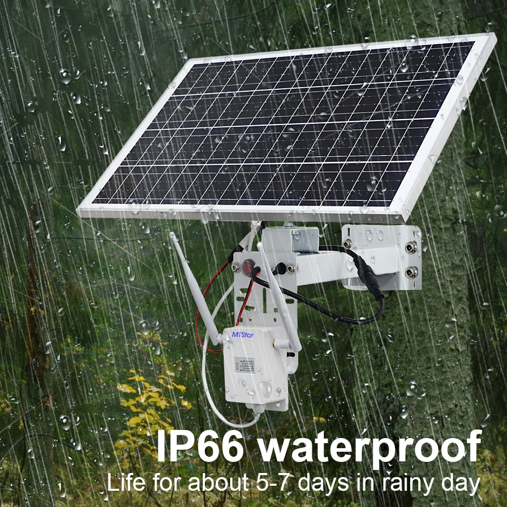 MTStar 30W/20AH All Netcom LTE router solar powered camera monitoring outdoor waterproof 4G wireless solar router