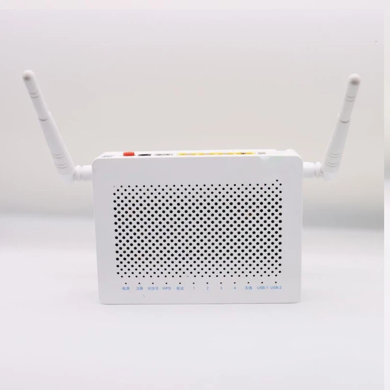 F673av9a gpon onu 5g 4ge + 2usb dual band 5g wifi router ont ftth fiber modem sem poder, frete grátis, novo