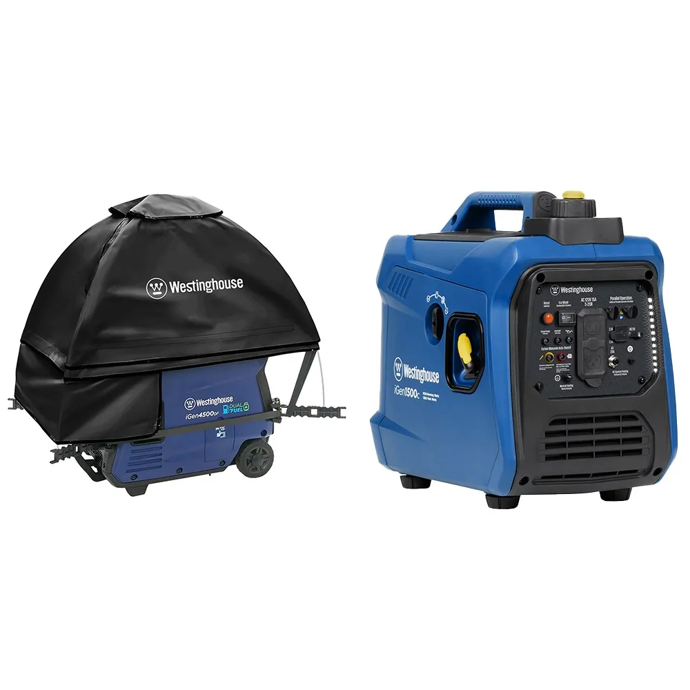 

BRAND NEW Westinghouse Outdoor Power Equipment 5000 Peak Watt Super Quiet Portable Inverter Generator, Remote Elect