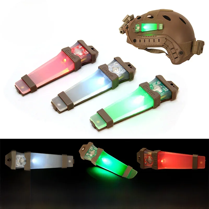 Lampe de poche pour casque d'airsoft, lumière d'identification, signal de survie, marqueur Surefir