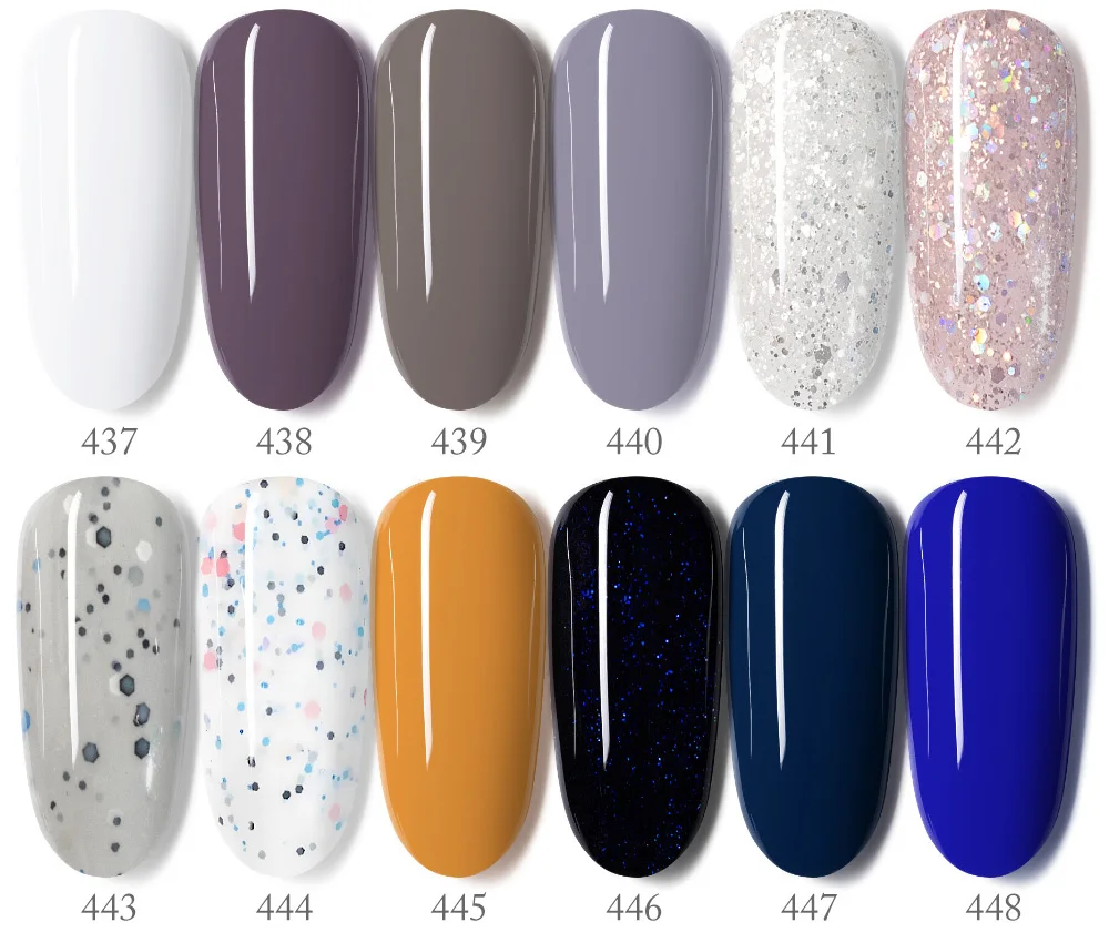 VENALISA Nagel-Gel-Nagellack, rosa Glitzer-Gel, langlebig, semi-permanent, Soak Off UV-LED-Gel-Lack, vollständige Abdeckung, Nagelgel, 7,5 ml – Detail 17