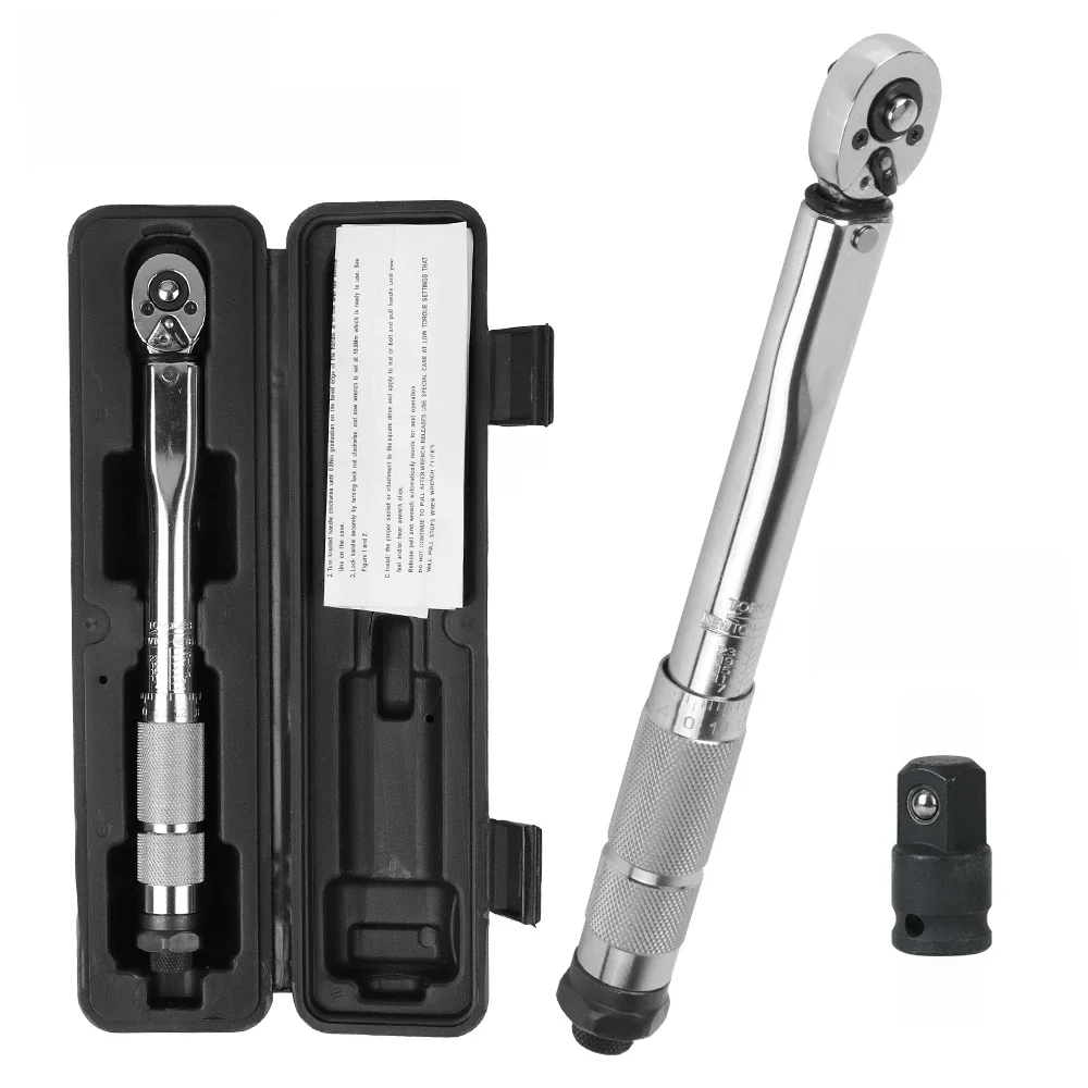 AliExpress NICEYARD 5-25N.m Micrometer Professional Adjustable Torque Wrench 1/4'' Drive Spanner Hand Tool For Car Bicycle Motorbike Use