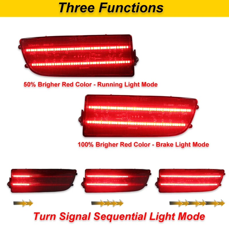 For Mercedes Sprinter W906  For Volkswagen Crafter Rear Bumper Reflector Tail Light /Brake,Turn Signal Lights &Rear Fog Lamps