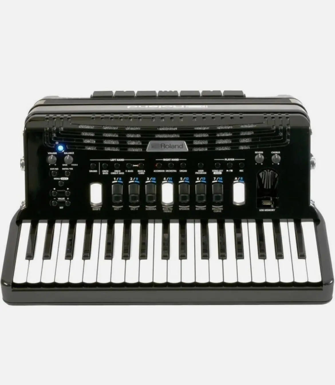 Roland V-Accordion FR-4x BK Фортепианная клавиатура