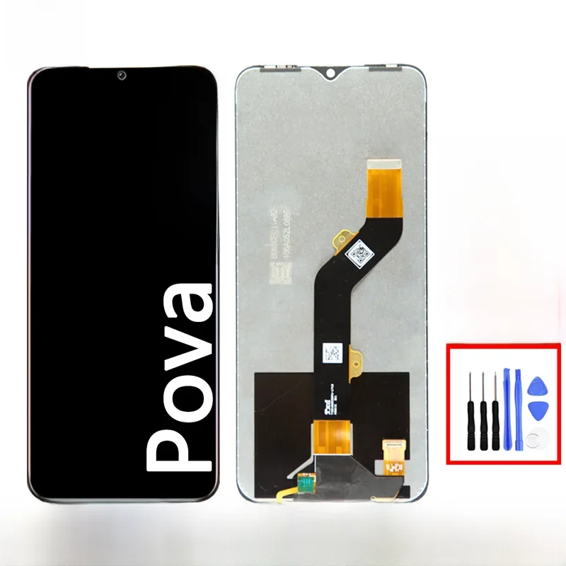 LE6 Touch Lcds Pantalla For Tecno Pova Neo Touch Screen Replacement Mobile Phone Lcds For Tecno LE6H Lcds Display