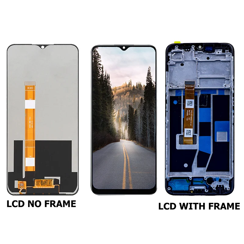 

6.52" Phone Display For Oppo A16 A16S LCD Touch Screen For CPH2269 CPH2271 LCD with Frame For Oppo A16 Replacment