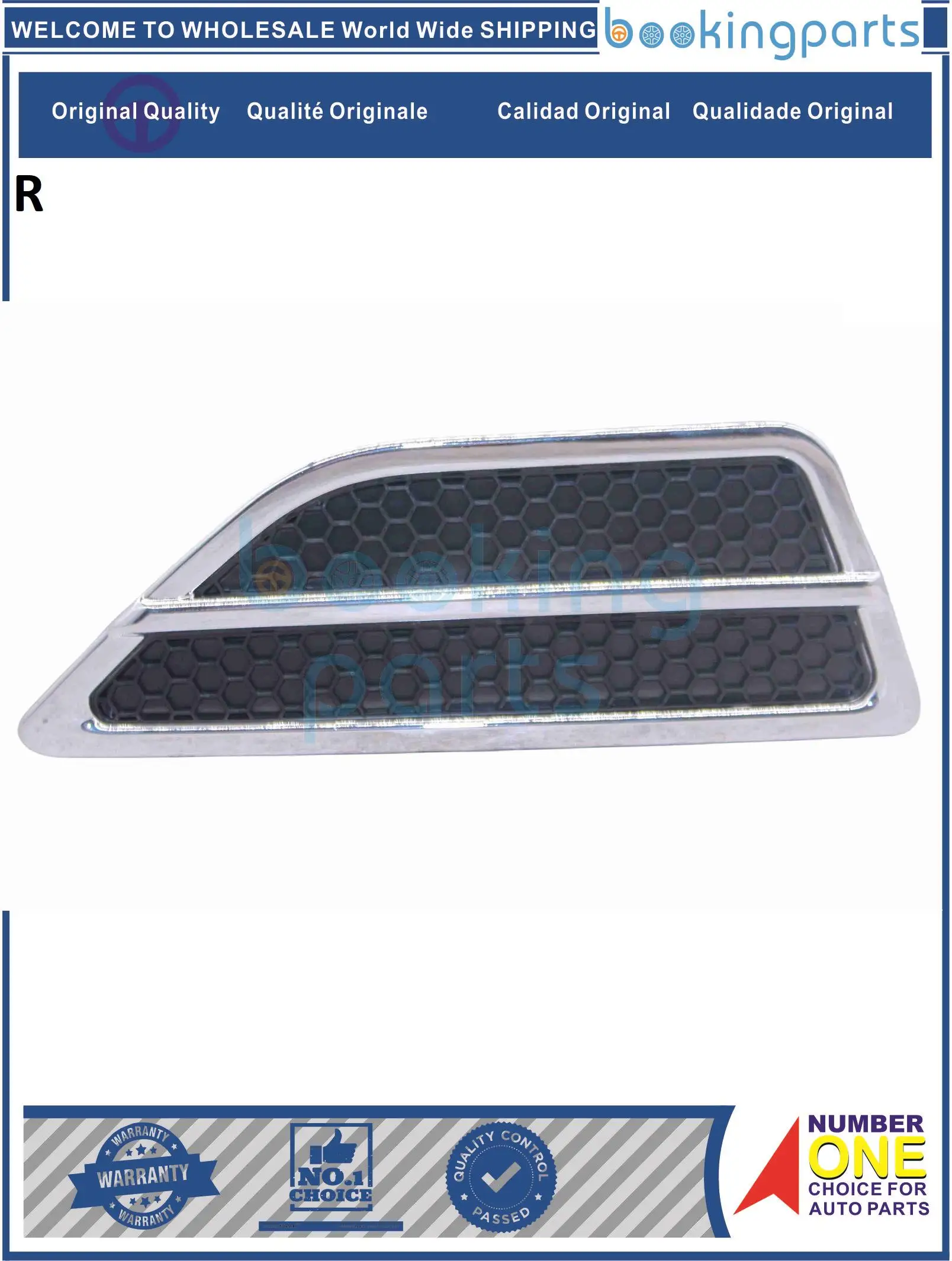 GRI80093(R), Grille For FOTON FT500